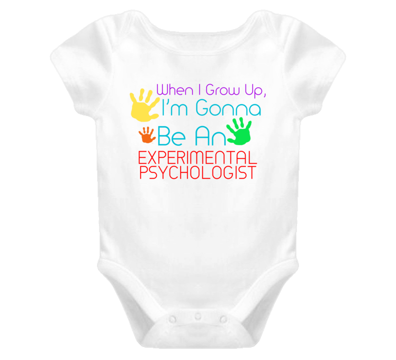 I Am Gonna Be An Experimental Psychologist Cute Baby One Piece