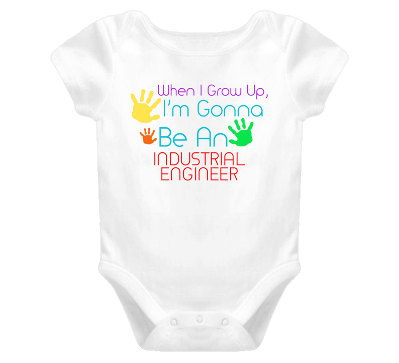 I Am Gonna Be An Industrial Engineer Cute Baby One Piece