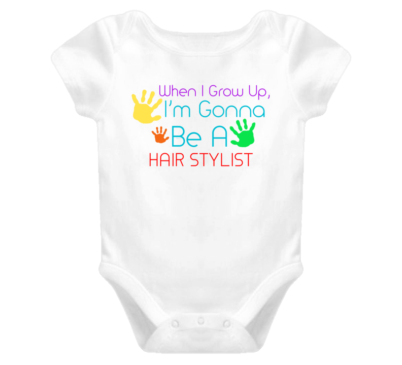 I Am Gonna Be A Hair Stylist Cute Baby One Piece