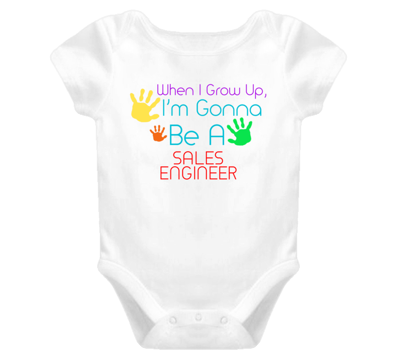 I Am Gonna Be A Sales Engineer Cute Baby One Piece
