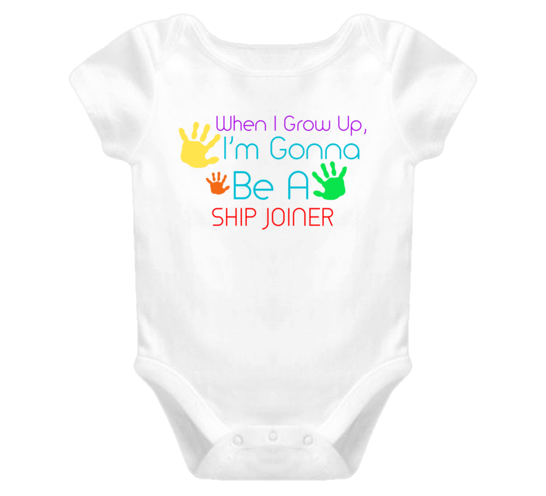 I Am Gonna Be A Ship Joiner Cute Baby One Piece