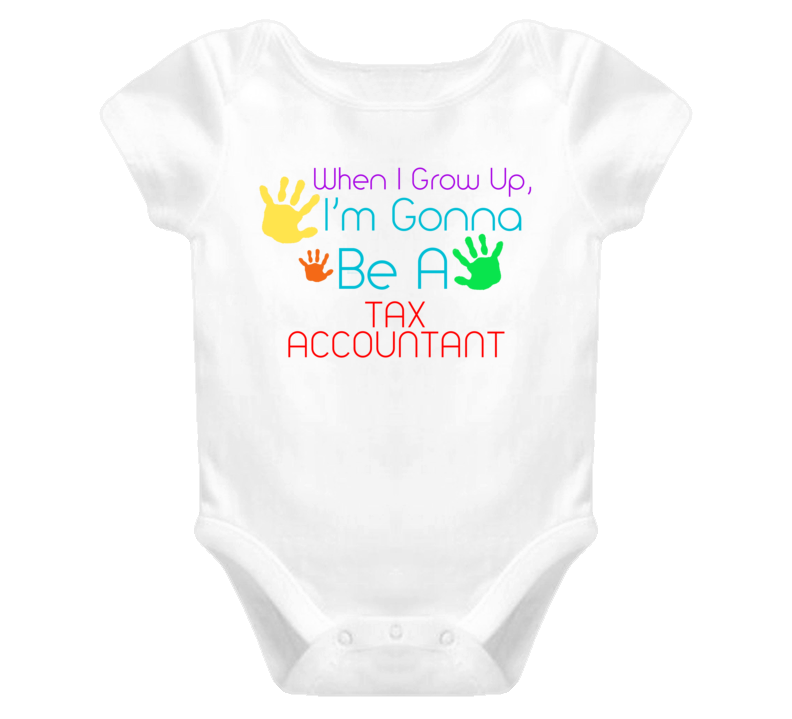 I Am Gonna Be A Tax Accountant Cute Baby One Piece