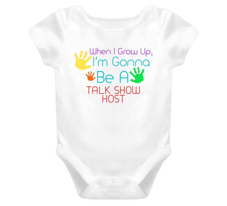 I Am Gonna Be A Talk Show Host Cute Baby One Piece