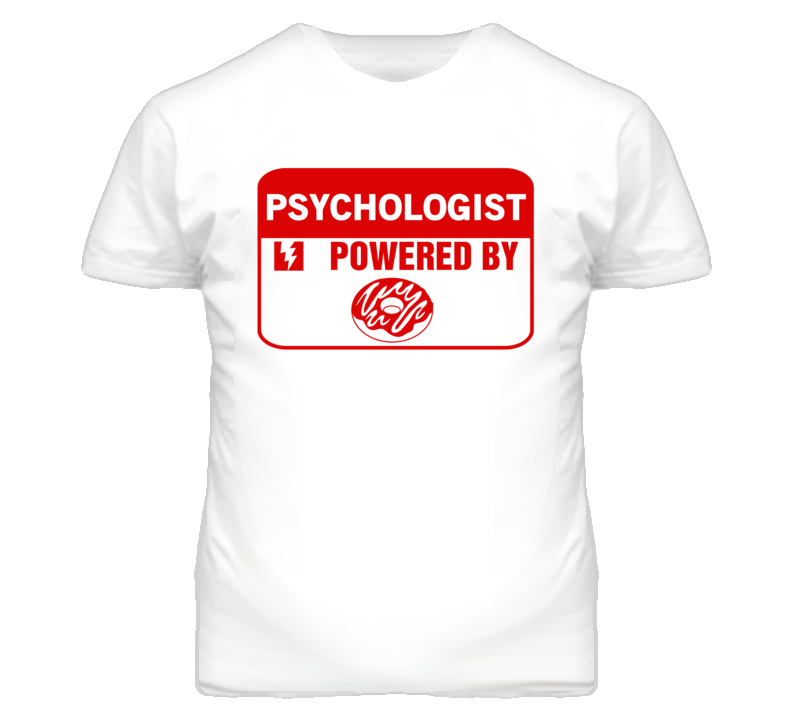Psychologist Fueled By Donuts Occupation T Shirt Psychologist Fueled By Donuts Occupation T Shirt