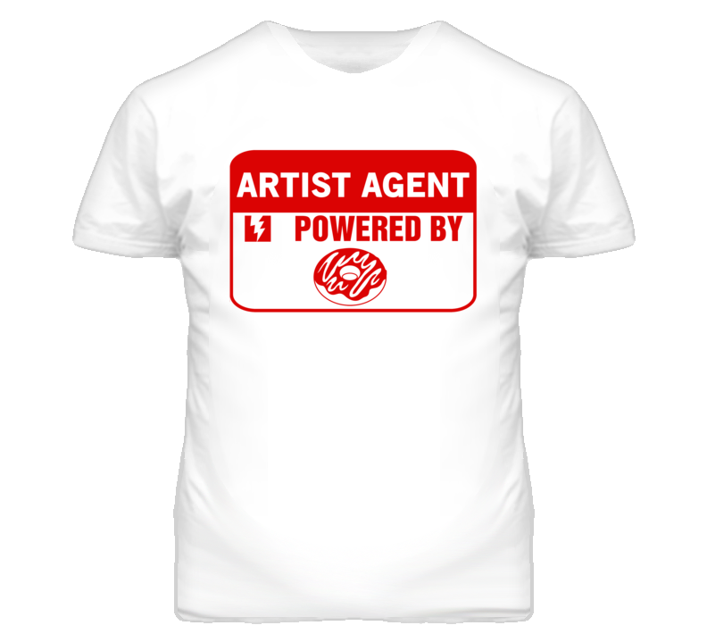 Artist Agent Fueled By Donuts Occupation T Shirt Artist Agent Fueled By Donuts Occupation T Shirt