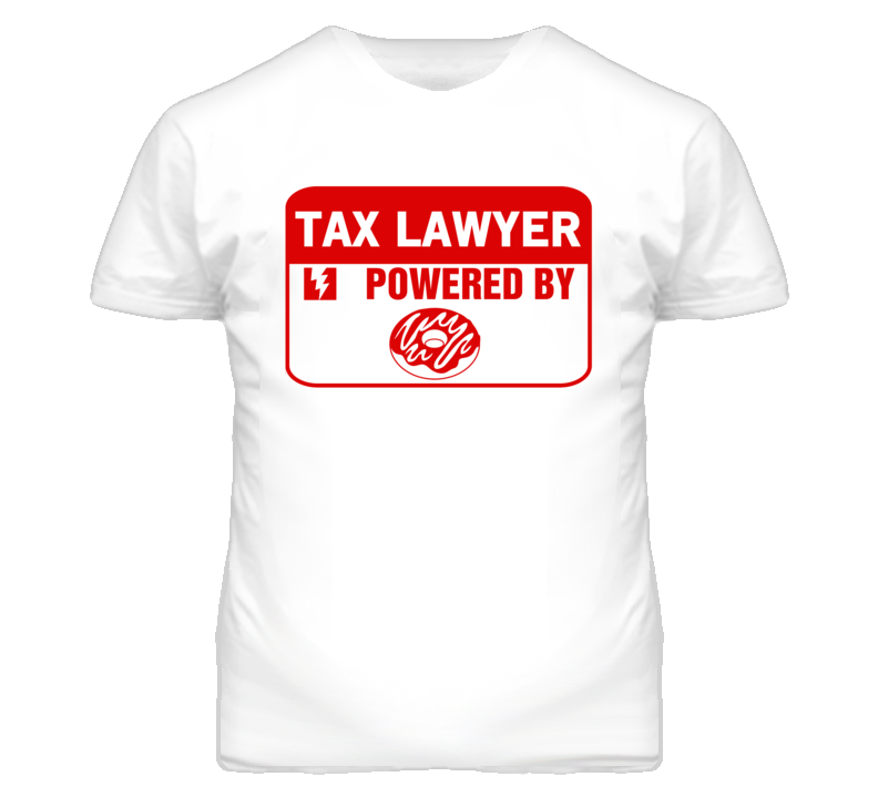 Tax Lawyer Fueled By Donuts Occupation T Shirt