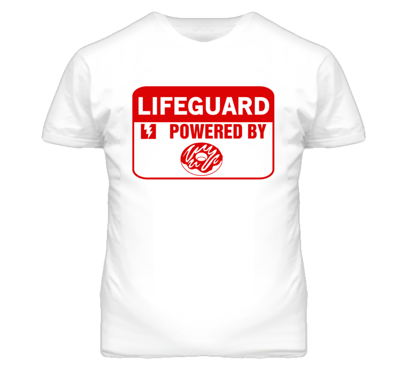 Lifeguard Fueled By Donuts Occupation T Shirt