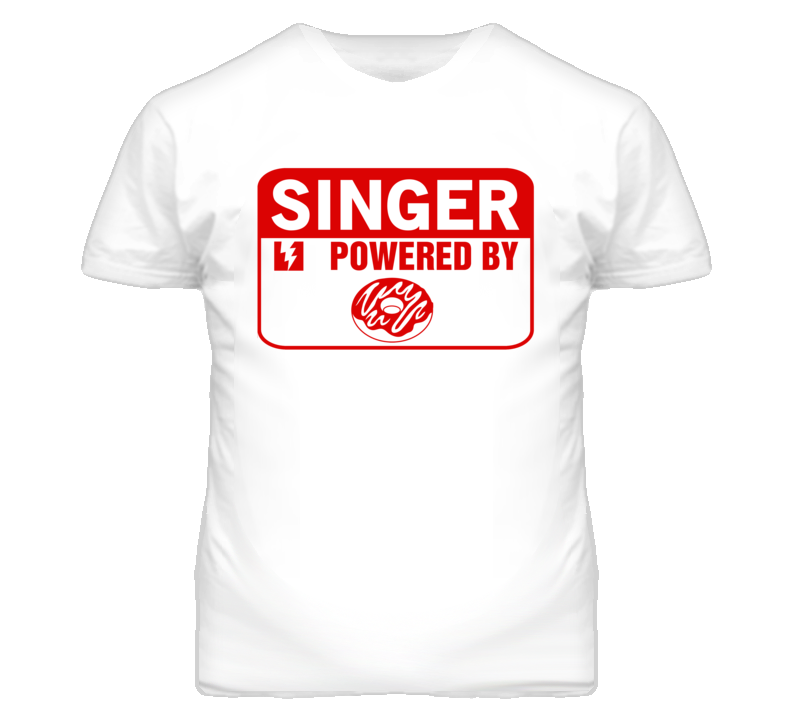 Singer Fueled By Donuts Occupation T Shirt Singer Fueled By Donuts Occupation T Shirt