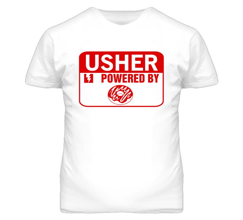 Ushers Fueled By Donuts Occupation T Shirt