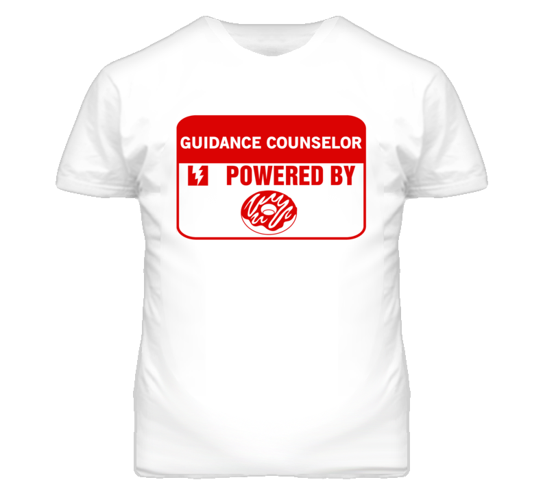 Guidance Counselors Fueled by Donuts Occupations T Shirt
