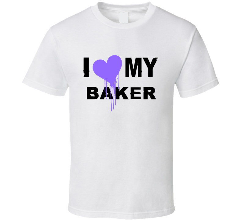 Baker I Heart My Occupation T Shirts