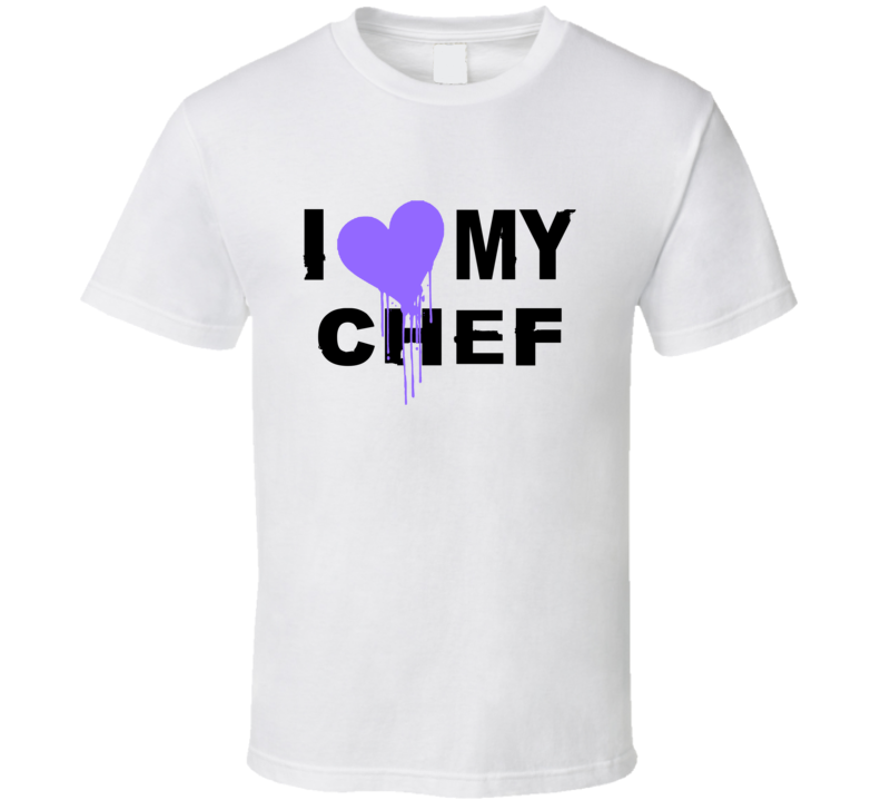 Chef I Heart My Occupation T Shirts