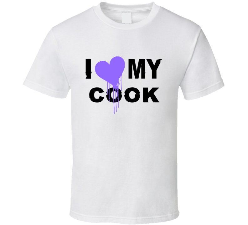 Cook I Heart My Occupation T Shirts