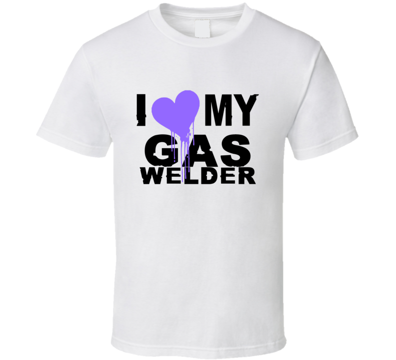 Gas Welder I Heart My Occupation T Shirts