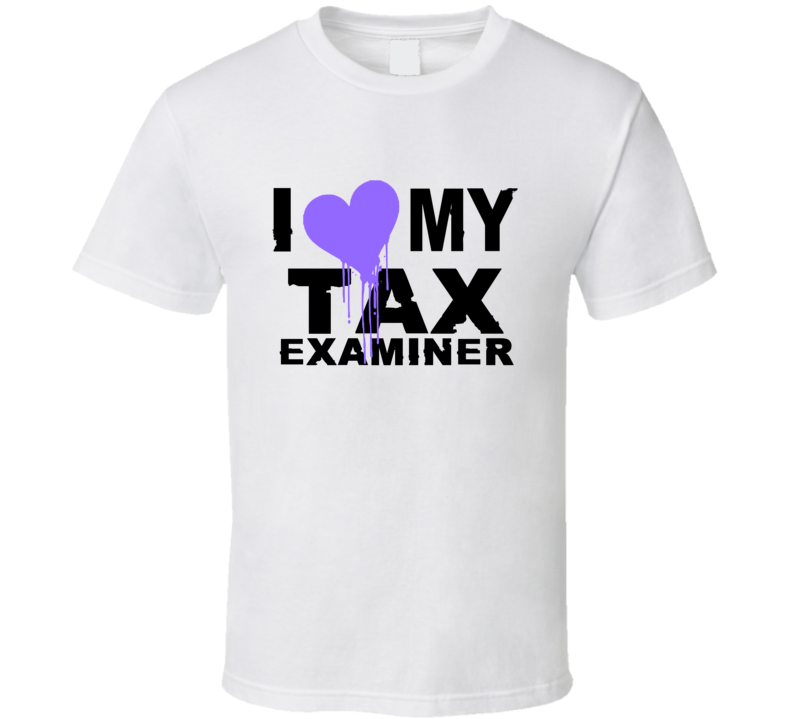 Tax Examiner I Heart My Occupation T Shirts