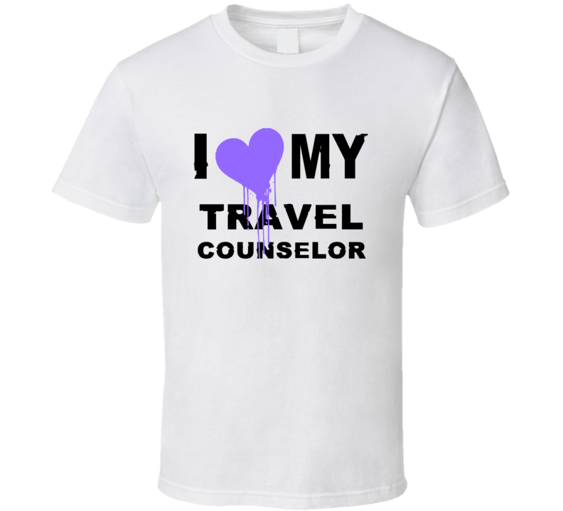 Travel Counselor I Heart My Occupation T Shirts