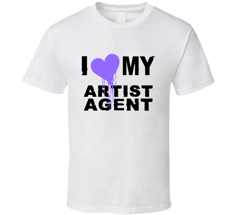 Artist Agent  I Heart My Occupation T Shirts