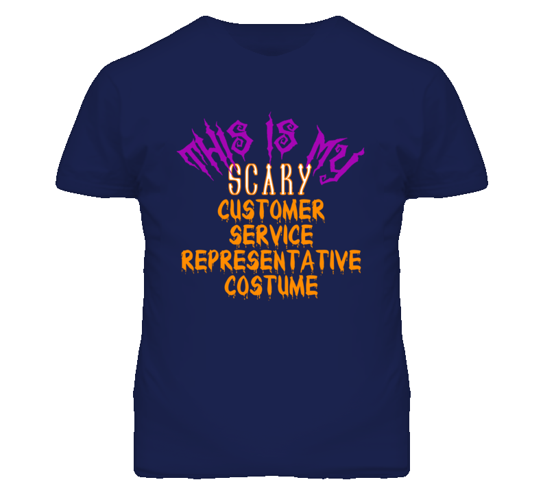 This Is My Scary Customer Service Representative Costume Funny Hallowe This Is My Scary Customer Service Representative Costume Funny Hallowe