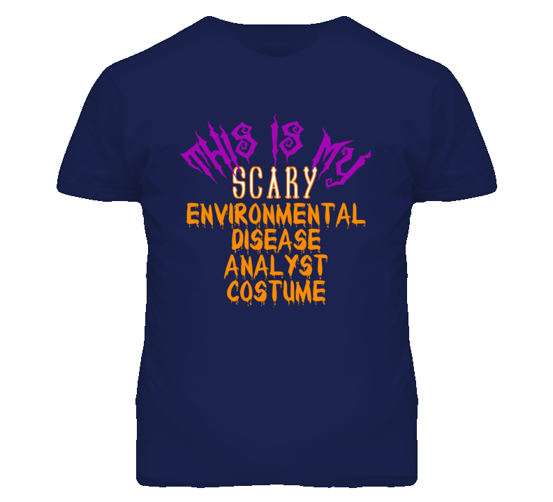 This Is My Scary Environmental Disease Analyst Costume Funny Halloween