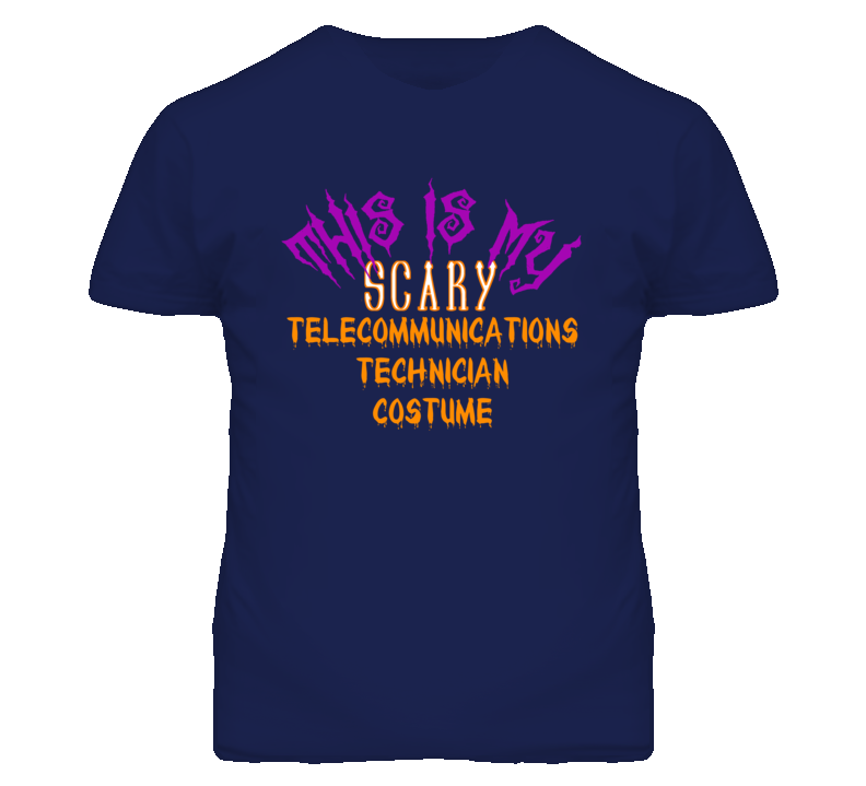 This Is My Scary Telecommunications Technician Costume Funny Halloween