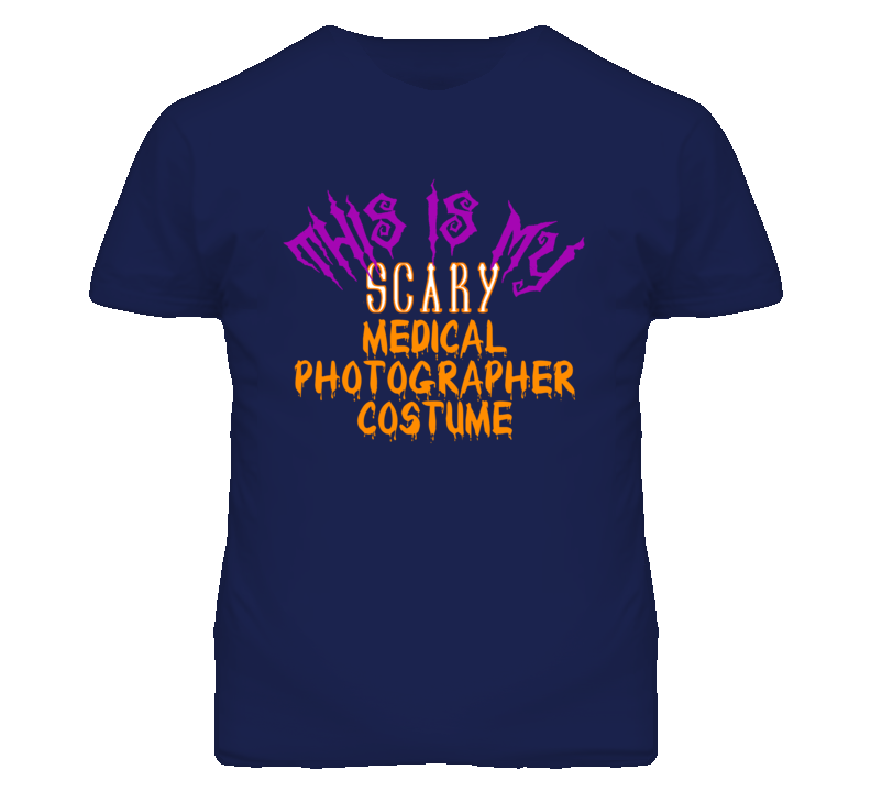 This Is My Scary Medical Photographer Costume Funny Halloween T Shirt
