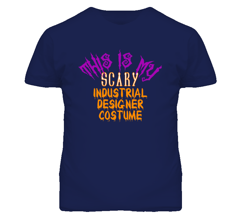 This Is My Scary Industrial Designer Costume Funny Halloween T Shirt