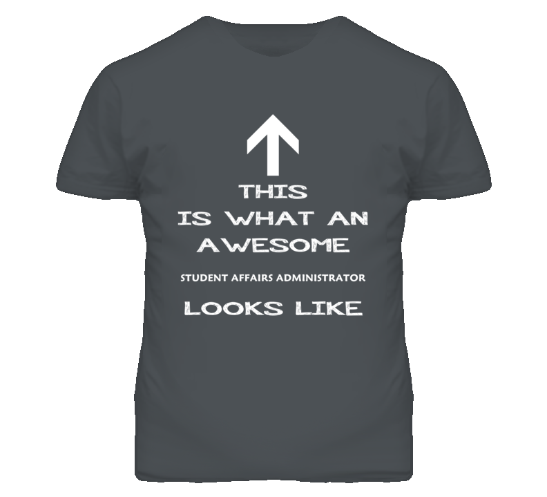 Student Affairs Administrator Looks Like Arrow Simple T Shirt