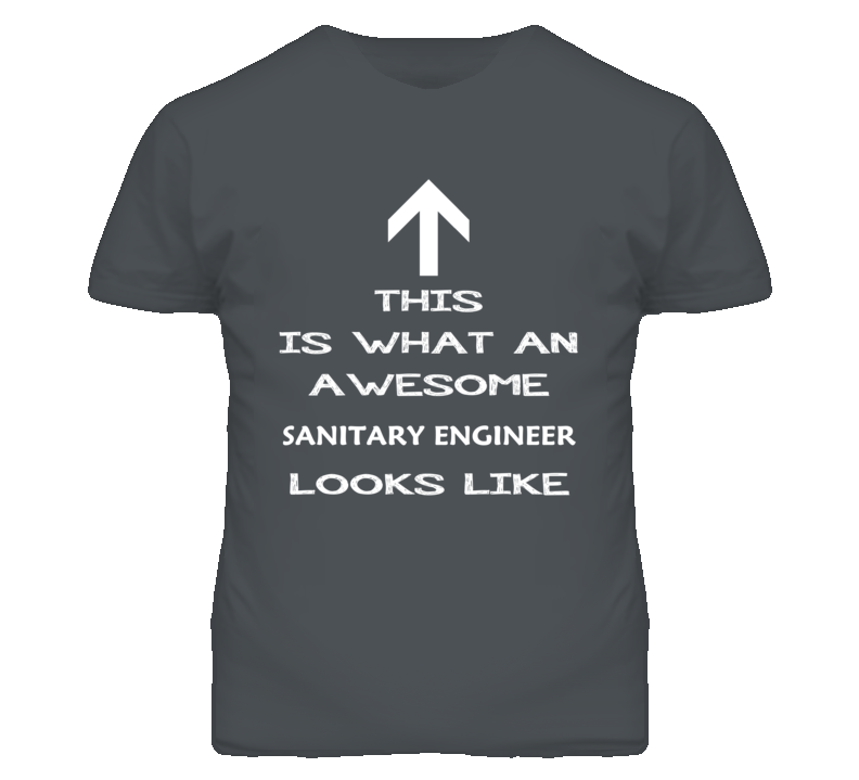 Sanitary Engineer Looks Like Arrow Simple T Shirt Sanitary Engineer Looks Like Arrow Simple T Shirt