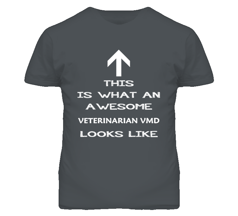Veterinarian Vmd Looks Like Arrow Simple T Shirt