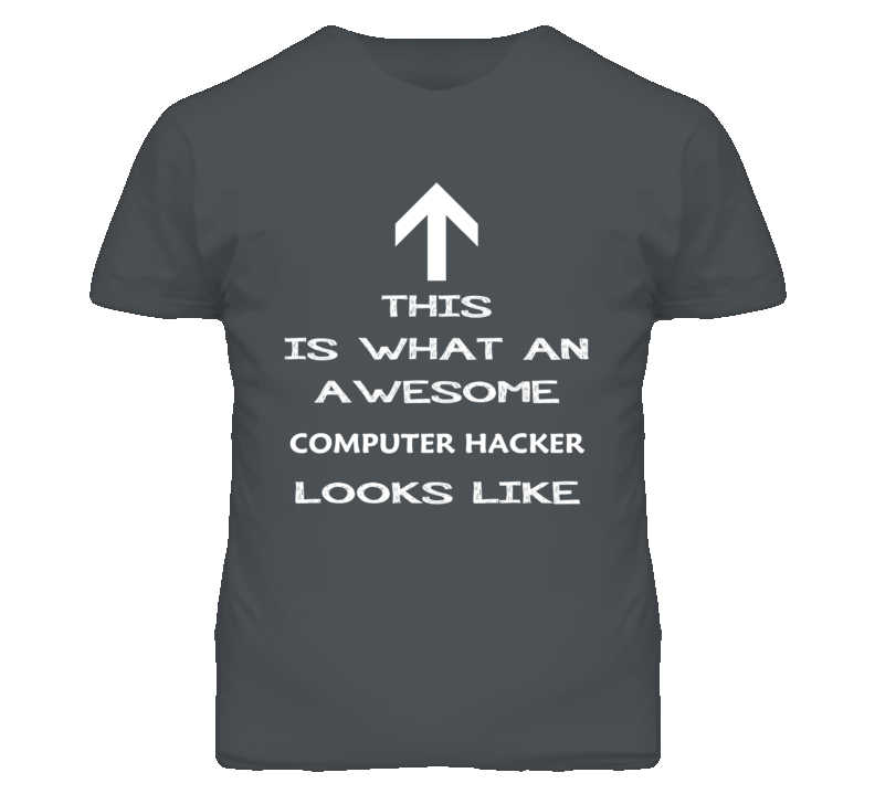 Computer Hacker Looks Like Arrow Simple T Shirt Computer Hacker Looks Like Arrow Simple T Shirt