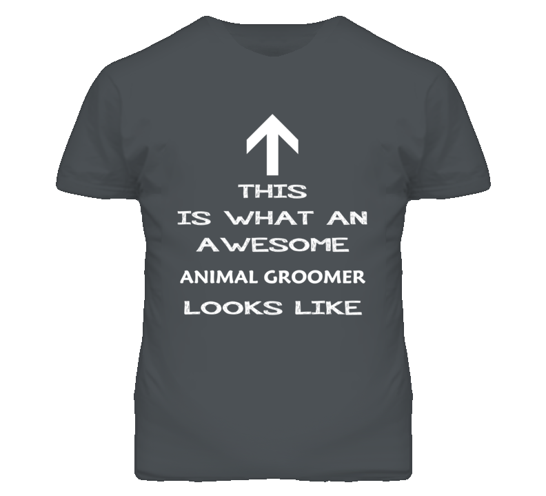 Animal Groomer Looks Like Arrow Simple T Shirt