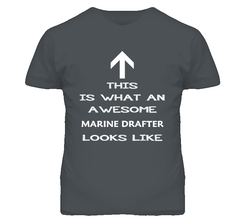 Marine Drafter Looks Like Arrow Simple T Shirt Marine Drafter Looks Like Arrow Simple T Shirt