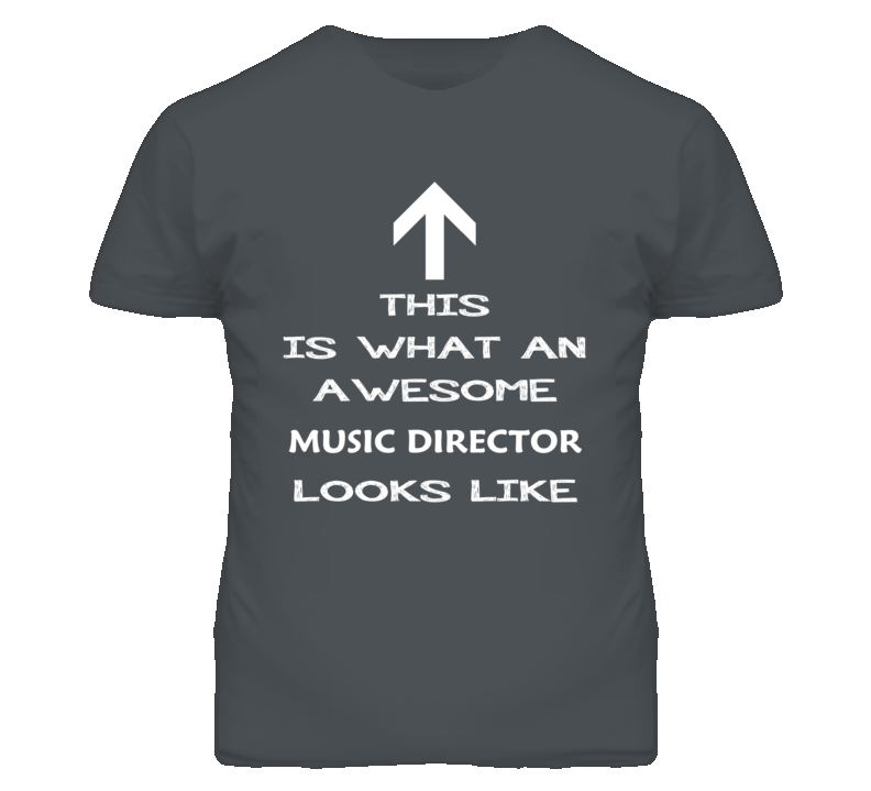 Music Director Looks Like Arrow Simple T Shirt
