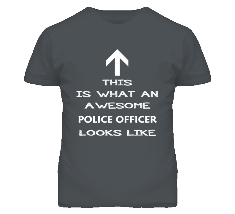 Police Officer Looks Like Arrow Simple T Shirt Police Officer Looks Like Arrow Simple T Shirt