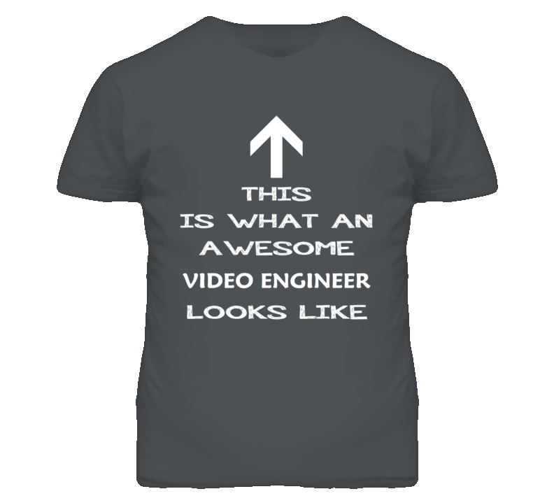 Video Engineer Looks Like Arrow Simple T Shirt Video Engineer Looks Like Arrow Simple T Shirt