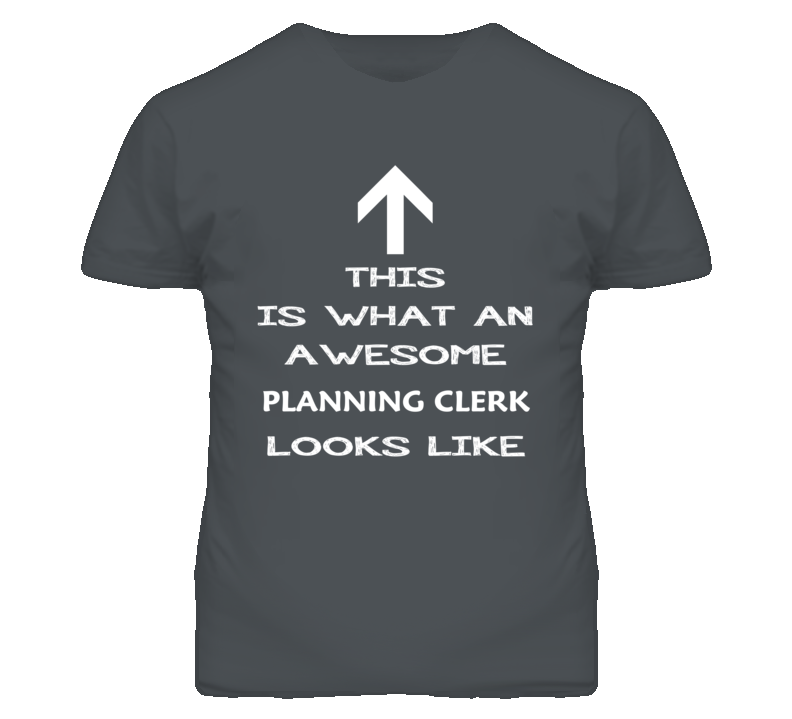 Planning Clerk Looks Like Arrow Simple T Shirt Planning Clerk Looks Like Arrow Simple T Shirt