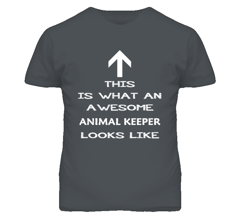 Animal Keeper Looks Like Arrow Simple T Shirt