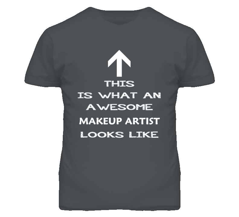 Makeup Artist Looks Like Arrow Simple T Shirt Makeup Artist Looks Like Arrow Simple T Shirt