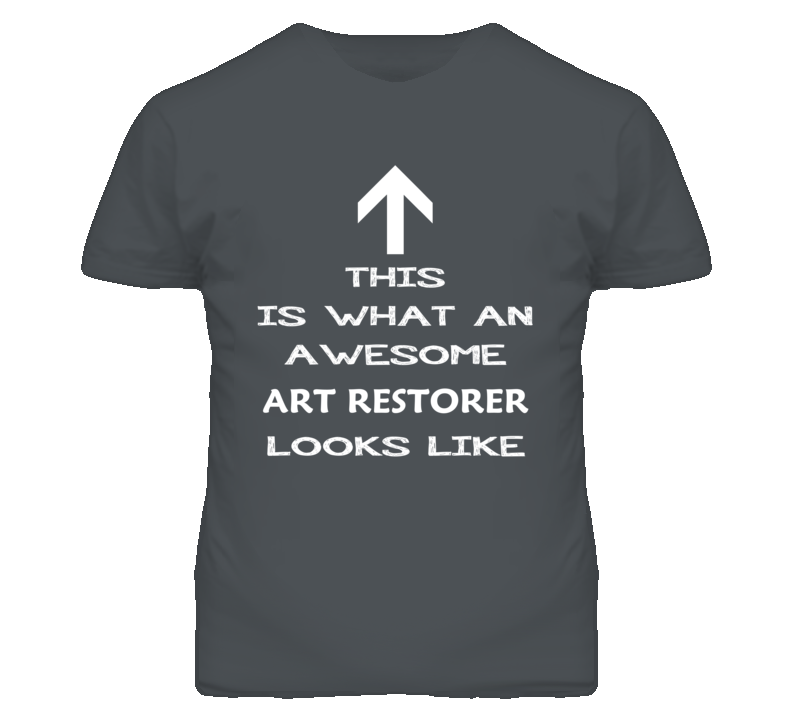 Art Restorer Looks Like Arrow Simple T Shirt Art Restorer Looks Like Arrow Simple T Shirt