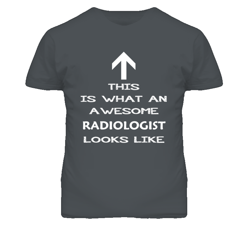 Radiologist  Looks Like Arrow Simple T Shirt