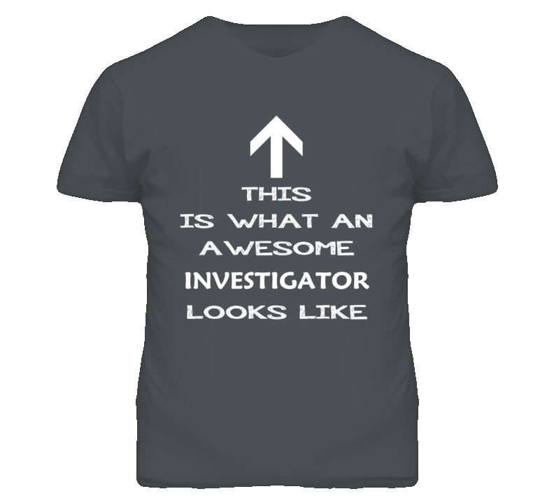 Investigator Looks Like Arrow Simple T Shirt