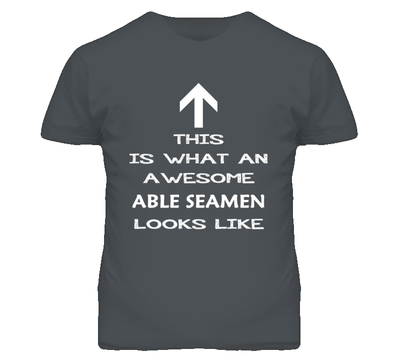 Able Seamen Looks Like Arrow Simple T Shirt