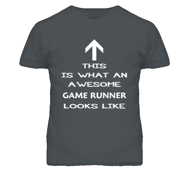 Game Runner Looks Like Arrow Simple T Shirt