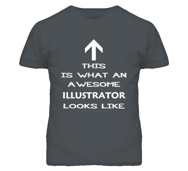 Illustrator Looks Like Arrow Simple T Shirt Illustrator Looks Like Arrow Simple T Shirt