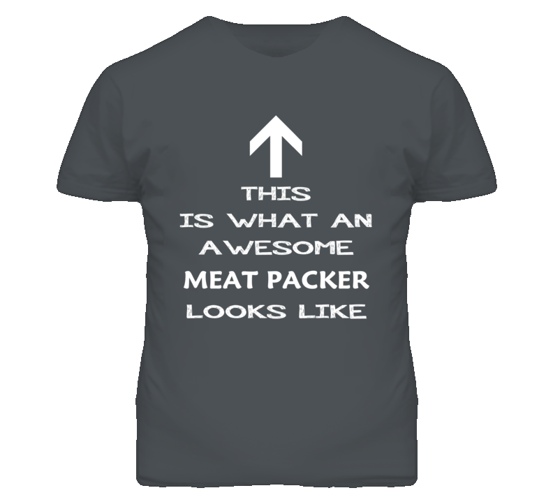 Meat Packer Looks Like Arrow Simple T Shirt Meat Packer Looks Like Arrow Simple T Shirt