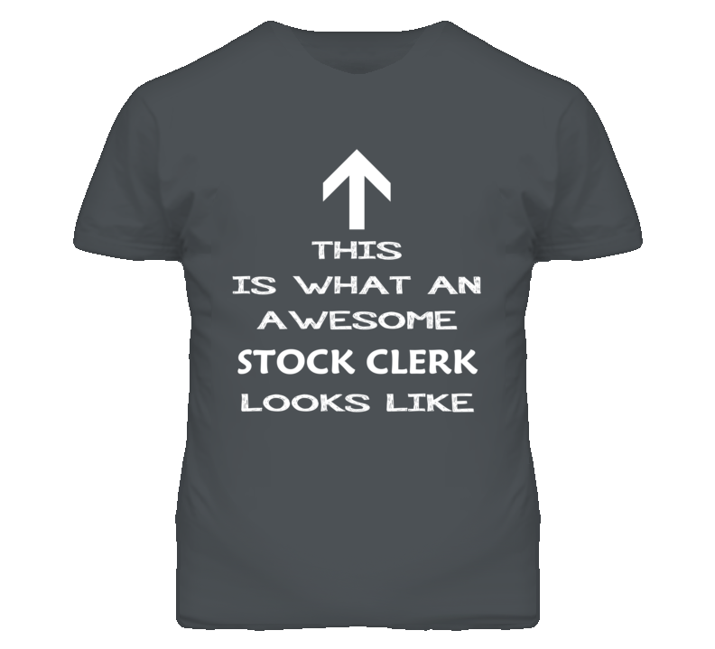 Stock Clerk Looks Like Arrow Simple T Shirt Stock Clerk Looks Like Arrow Simple T Shirt
