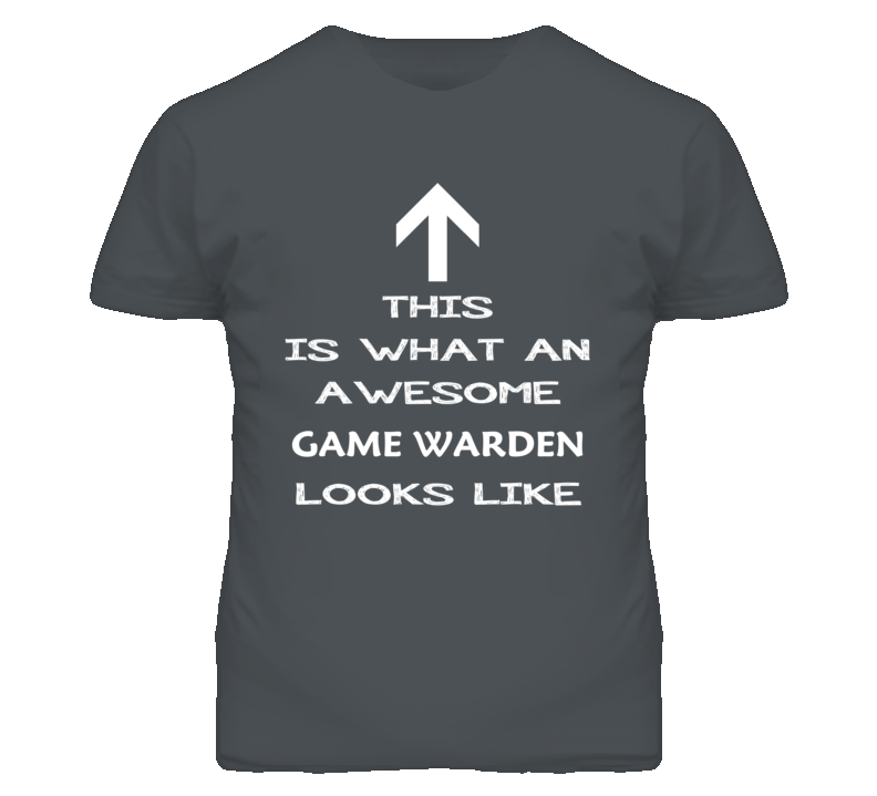 Game Warden Looks Like Arrow Simple T Shirt