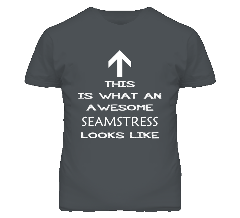 Seamstress Looks Like Arrow Simple T Shirt