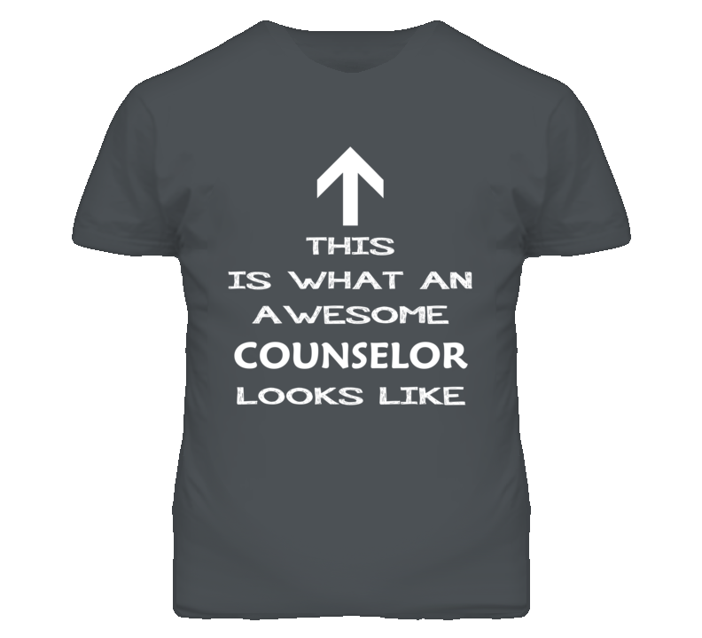 Counselor Looks Like Arrow Simple T Shirt