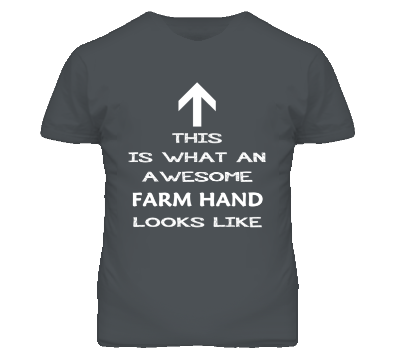 Farm Hand Looks Like Arrow Simple T Shirt